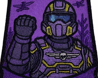 Divers Cyberstan Embroidered Tactical Patch - Hook Fastener Backing 3.5x2.5