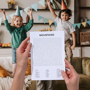 PLR word search puzzles and Sudoku pack displayed as printable activity pages for KDP authors and Etsy sellers