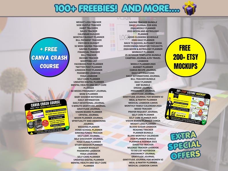 Collection of 15,000 digital products for passive income shop owners.