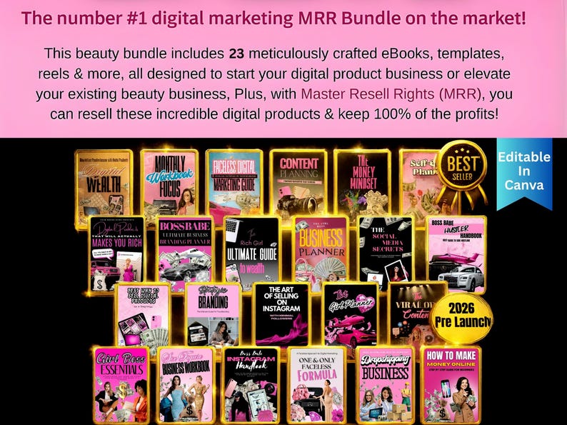Close-up of the Six-Figure Business Playbook eBook cover from the bundle, showcasing a professional design with space for your branding.