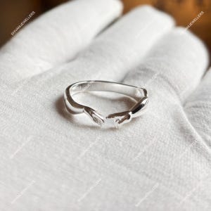 Sterling Silver Hug Ring- Silver Love Hugging Ring - Hugging Hands Couple Ring - Open Hug Ring - Couple Hands Ring - Love Hug Hand Ring