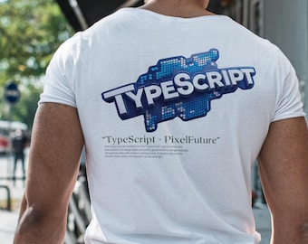 Typescript-ontwikkelaars-T-shirt: Geeky Coder Fashion, Software Engineer-cadeau