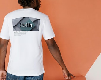 Kotlin コーディング T シャツ: ユニセックス テック ユーモア T シャツ