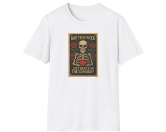 T-shirt Rad Tech Skeleton : vêtements pour la Semaine de la radiologie