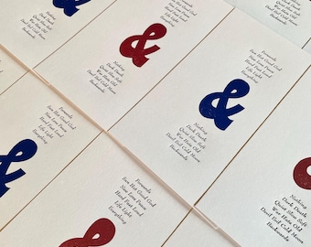 Hand-Set Letterpress Print - This & That