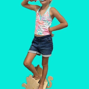 Kids Step Stool - Wooden Toddler Step Stool for Bathroom and Kitchen - Personalized Child’s Stool - Kids&#39; step stool made from natural wood