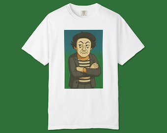 Camiseta Grumpy Mime: Camiseta unisex con estampado bohemio