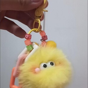 Charm de sac en peluche, nouveau cartable petit pendentif dessin animé sac pendentif DIY porte-clés fait main pendentif exquis petit cadeau petit pendentif