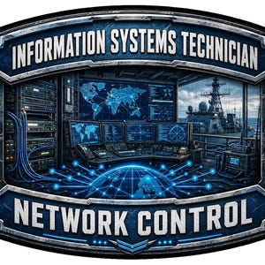 Navy Information Systems Technician Drinkware | IT Veteran Gift, Network Control Mug Tumbler Coaster