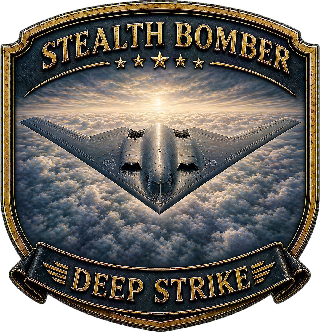 B-2 Spirit Stealth Bomber Stickers, Magnets, Raider Bomber Decal, USAF ...