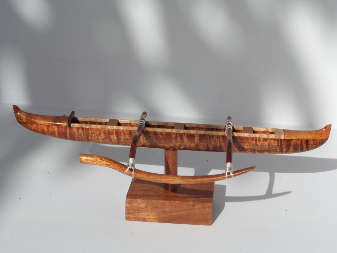 Hawaiian Outrigger Canoe キット VINTAGE HAWAIIAN OUTRIGGER CANOE MODEL KIT NO. CS-1 #1009IQ