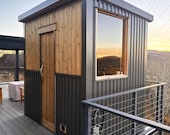 DIY Sauna Building Plans & Blueprints - 6'x8' - Full Framing Plans and Details