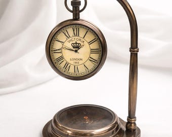 Supporto per orologio in resina individualità vecchia governante scatole di immagazzinaggio per orologi alla moda scatola espositore gioielli regalo organizzatore (colore: grande governante) (grande