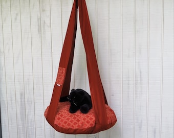 Cat Bed, Copper Diamond, Single Hanging Kitty Cloud