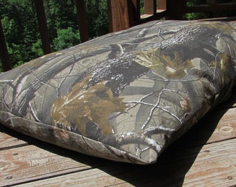 Pet Bed Duvet Cover Realtree Hardwoods Camo, Canine Cloud Dog Bed Cover 35 x 24, Pet Furniture, Gift