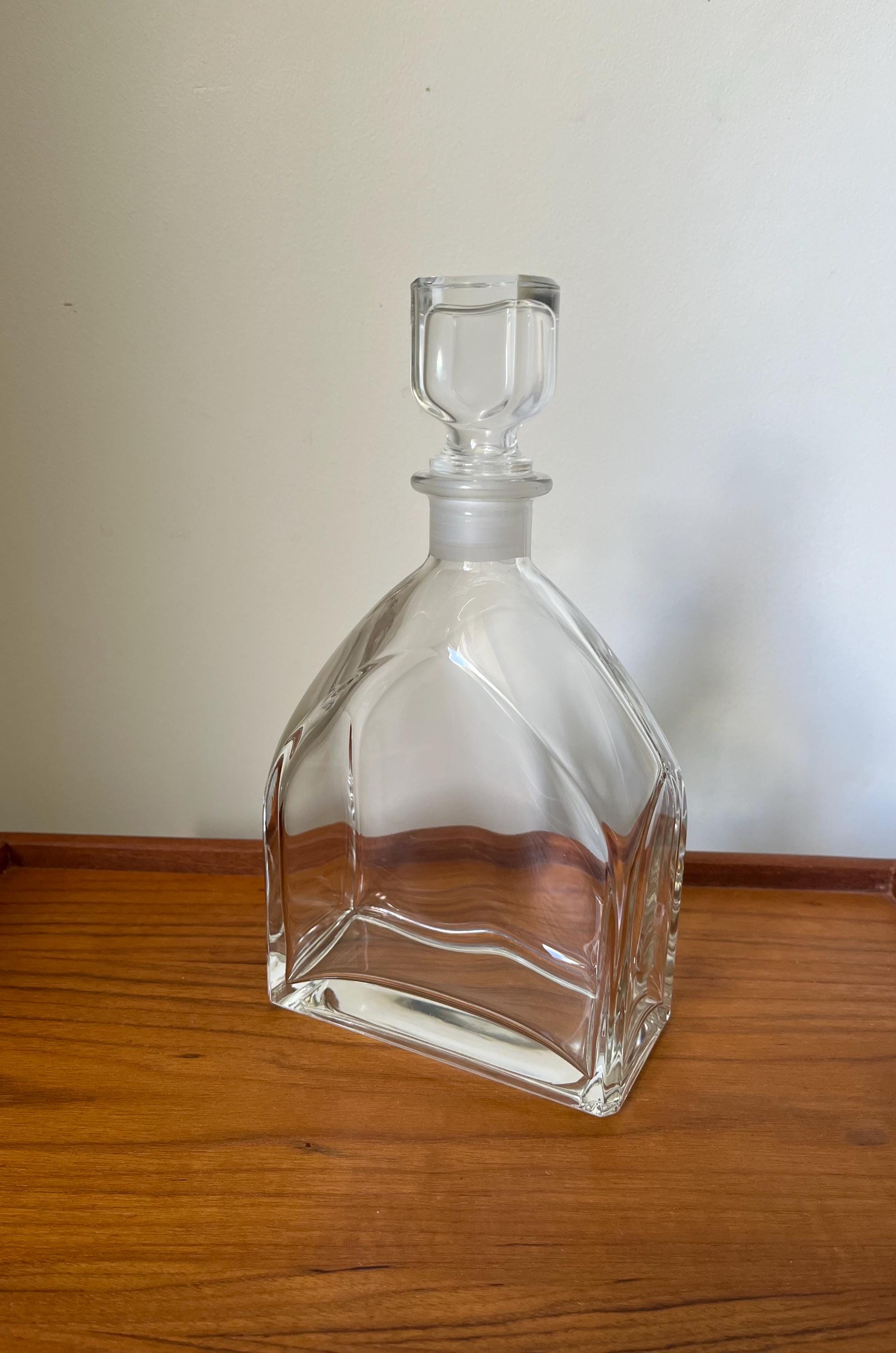 Mid Century Modern Crystal Decanter - Etsy