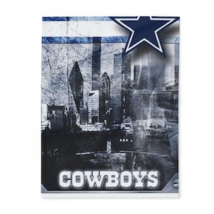 Cozy Arctic Fleece Blanket - Dallas Cowboys Throw, Perfect for Game Day, Home Decor, Sports Fans, Gifting, Comfort