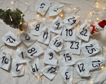 Advent calendar bag