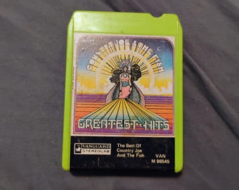 Country Joe and the Fish - Greatest Hits 8 track cassette