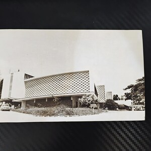Vintage Universität von Malaya 1960s Postkarte (Malaysia)