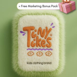 Diseño de logotipos infantiles divertidos y marca única para marcas infantiles Diseño de identidad personalizada para productos infantiles Diseño de logotipos divertidos para marcas de bebés