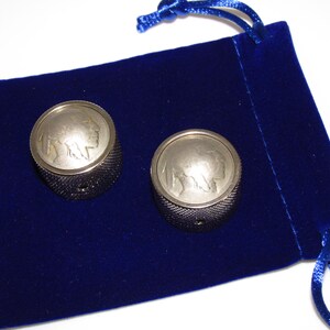 Indian Head Nickel - Guitar Knob Set of 2
