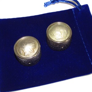 Indian Head / Buffalo Nickel - Guitar Knob Set of 2