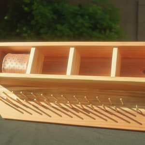 Handmade Tie Rack and Belt Holder