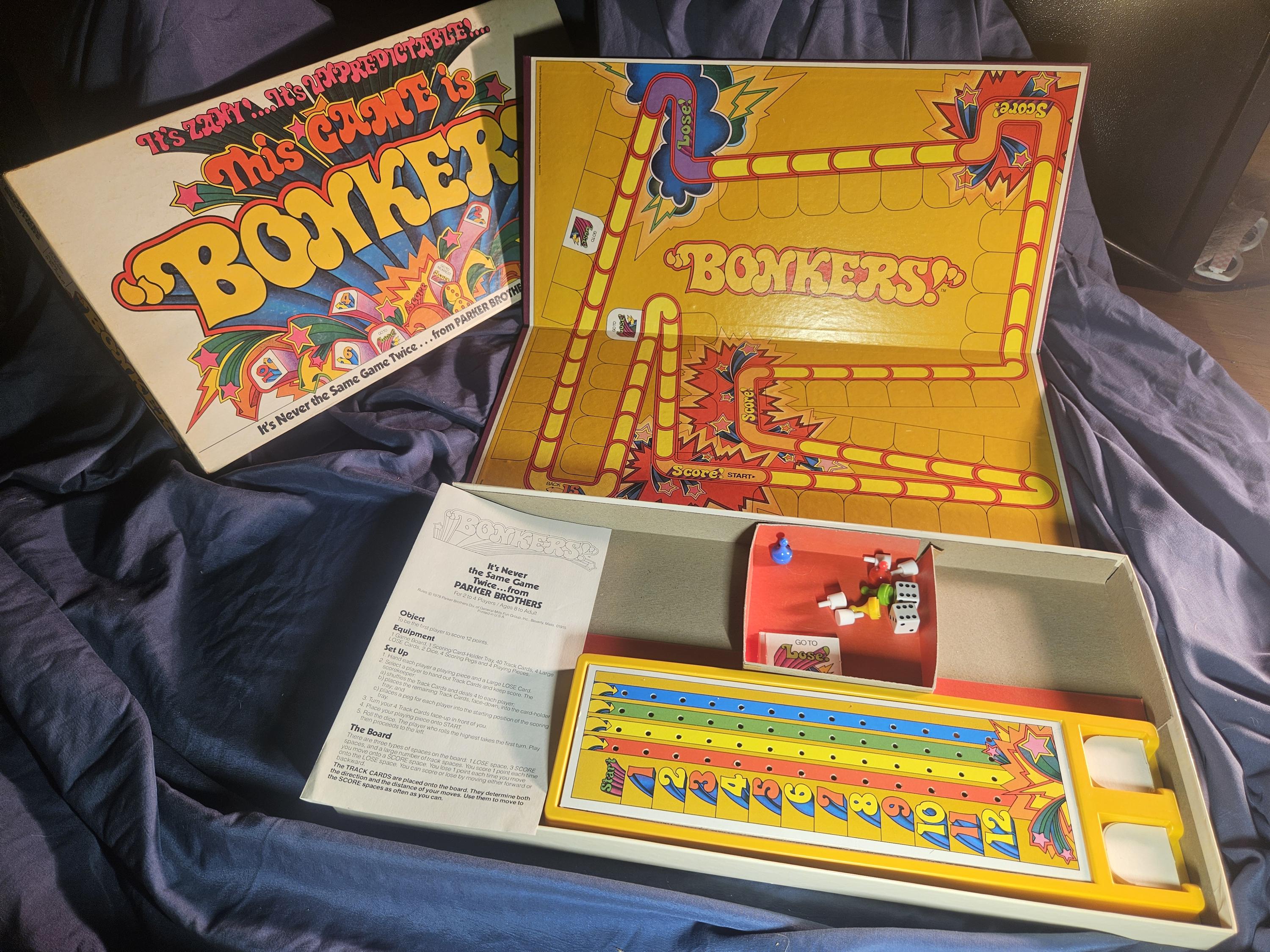 1978年製ヴィンテージ ボンカーズ ボードゲーム | レトロなファミリー向けゲーム | 懐かしいゲームナイト - Etsy 日本