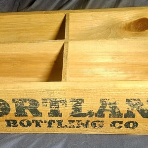 Handmade Portland Bottling Company Soda Crate – Bottling Since 1934