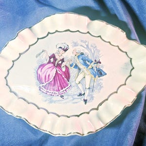 Vintage PMR Bavarian Jaeger & Co. Vanity Dish – A Porcelain Keepsake of Elegance and History
