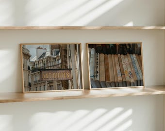 Paris Antiques Photo Print Set of 2 // France Travel Photography