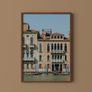 Gondel Grande Gondel Venedig Print // Italien Fotografie, Original Wandkunst, Reisefotografie, Italien Poster, Venedig Fotografie