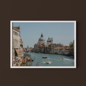 Venice Grand Canal Print // Italy Photography, Original Wall Art, Travel Photography, Italy Home Decor, Venice Art, Grand Canal Photo
