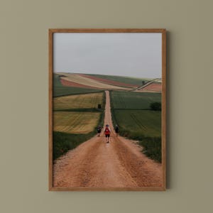 Camino de Santiago Print // Camino de Santiago Photography, Original Wall Art, Travel Photography, Camino Pilgrims, Camino Frances