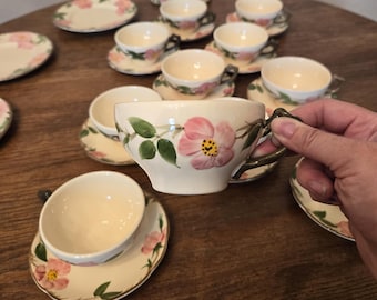 フランシスカンのデザートローズ - エステートセット - ヴィンテージ