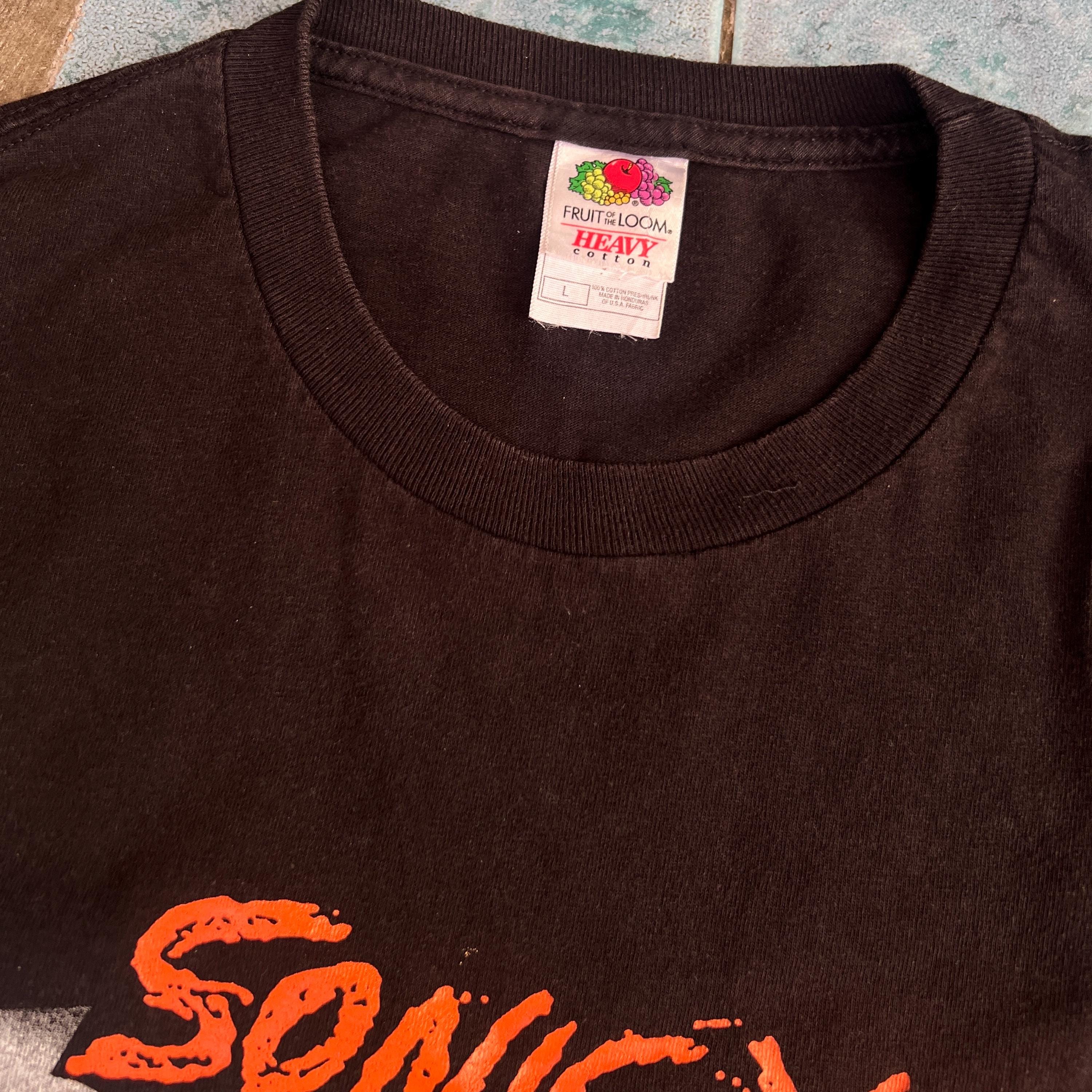 Vintage Sonic Youth Bad Moon Rising Tshirt - Etsy Israel