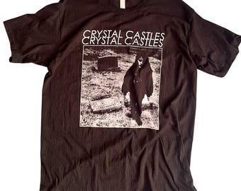 Maglietta Darkwave dei Crystal Castles 'II'