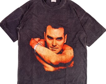 Maglietta vintage del tour europeo di Morrissey del dicembre 1992