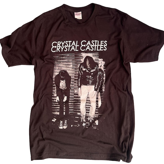 CRYSTAL CASTLES Tシャツ Sサイズ ロックT ヴィンテージ Rare Vintage Crystal Castles Shirt - Etsy