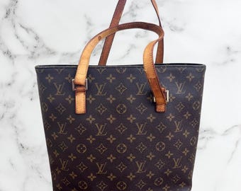 Preloved Auth Louis Vuitton Vavin GM Monogram Tote Bag (2003) - Manici in pelle vacchetta