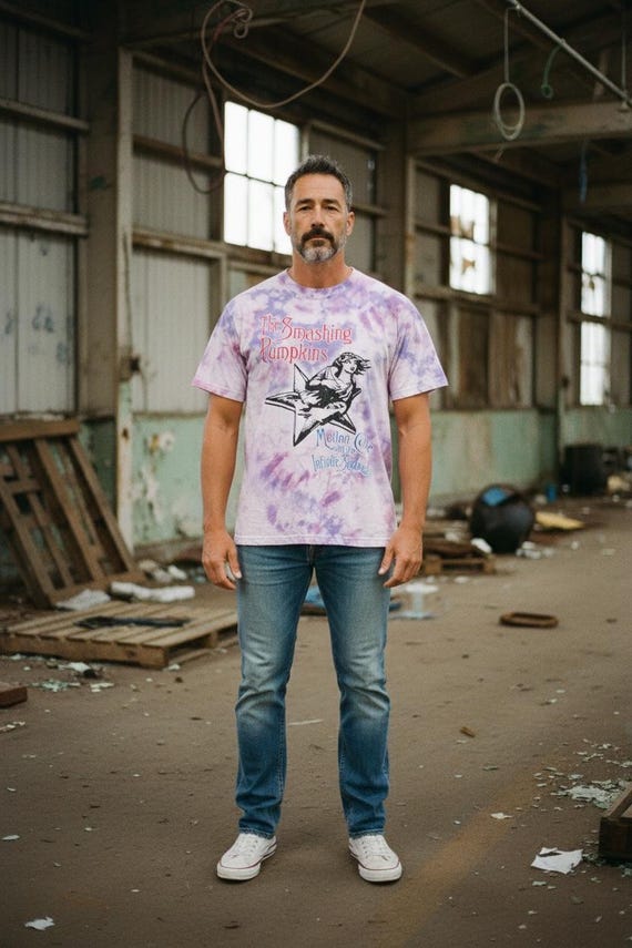Vintage Smashing Pumpkins Psychedelic Tie-dye Band Shirt - Etsy