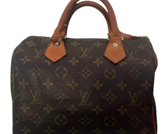 Vintage Louis Vuitton Speedy 25 Monogram Canvas Pre-Owned | Wyprodukowano we Francji