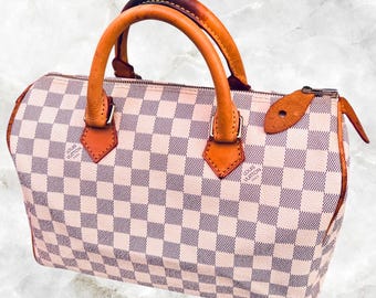 Borsa Louis Vuitton Speedy 30 Damier Azur - 2007 Francia (SP0077) - Usata