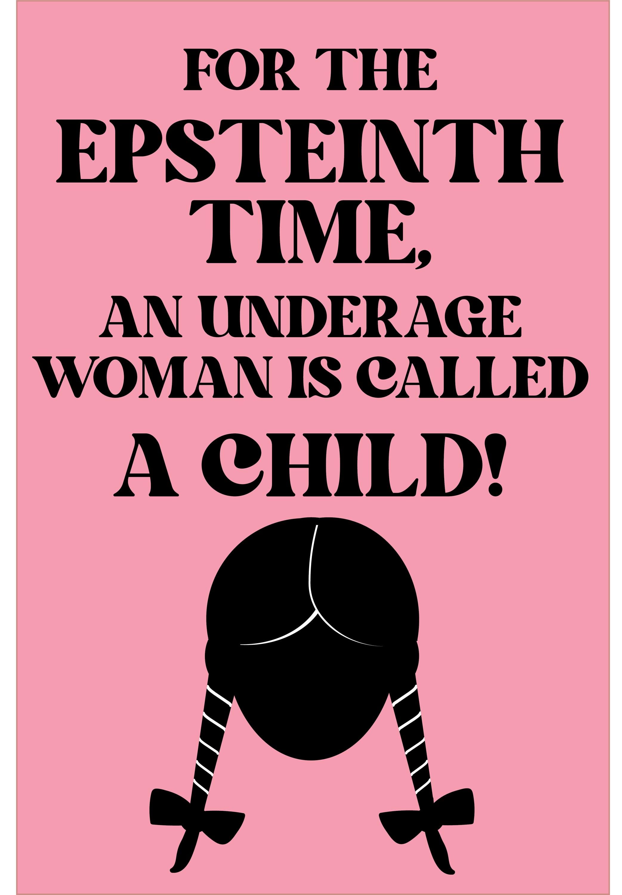 Epstein Files Protest Sign - Etsy