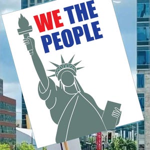 We the People Resist Poster