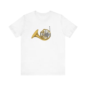French horn t shirt