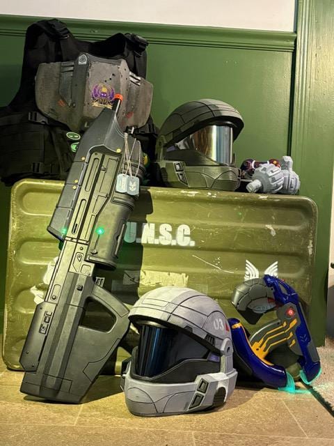 Casco Halo 5 ODST Recon – Replica In Resina Indossabile Per Cosplay Halloween