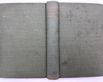 Antique Edgar Allan Poe Book “The Poems of Edgar Allan Poe” Book Horror Poetry Book Gothic Literary Fiction Book Poetry Collection Book