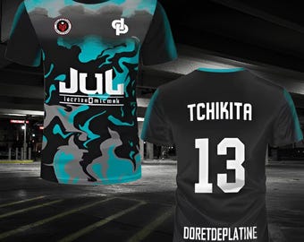 T-shirt Maillot De Foot JUL - Plusieurs Modèles Disponibles, Style Streetwear, Fan De Rap